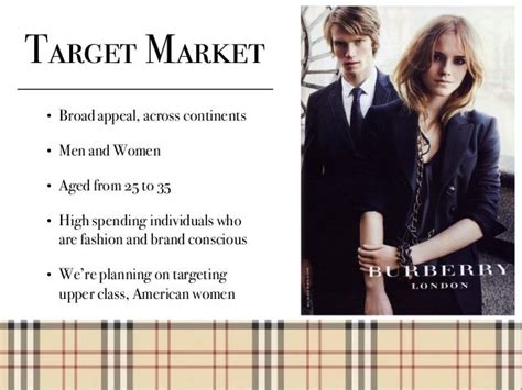 burberry target marketing style|burberry strategic report 2023.